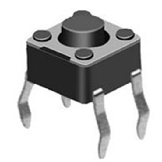 Firgelli Robots Micro Tact Switch - 4 Pin - 4.5 * 4.5 * 3.8mm