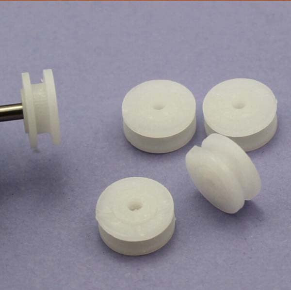 Firgelli Robots Plastic Single Flute Pulley Wheel OD: 9mm