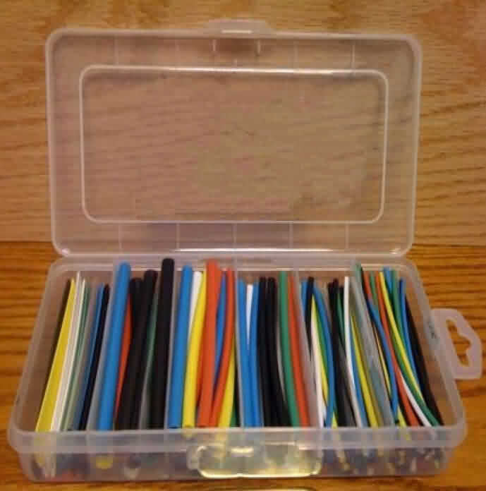 Firgelli Robots Heat Shrink Tubing Kit - 7 Colors in Box