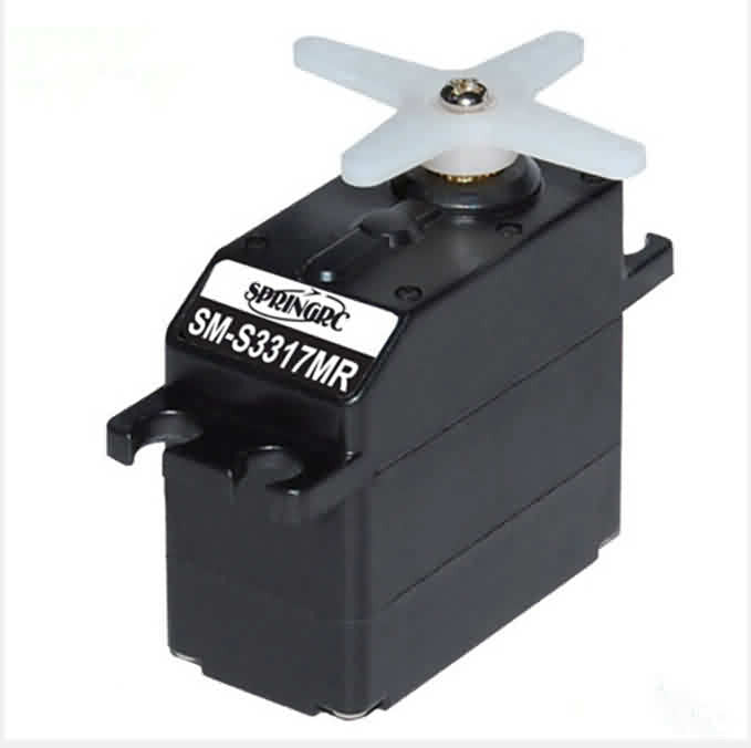 Firgelli Robots 26g Analog 360 Degree Robot Servo - Stall Torque: 4.8/6V 1.9/2.2Kgf.cm