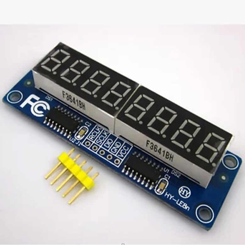 Firgelli Robots 7-segment 8-digit LED Display Kit - Common Anode