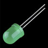 Firgelli Robots Diffused Green - Green LEDs - Flanged Semi Oval Top 3 / 5 / 8 mm