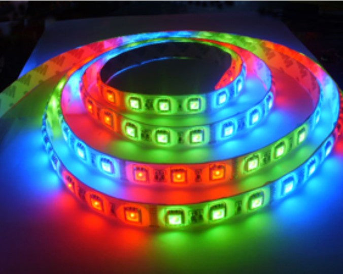 Firgelli Robots Waterproof 3 Chip RGB SMD LED 5050 Strip Kit