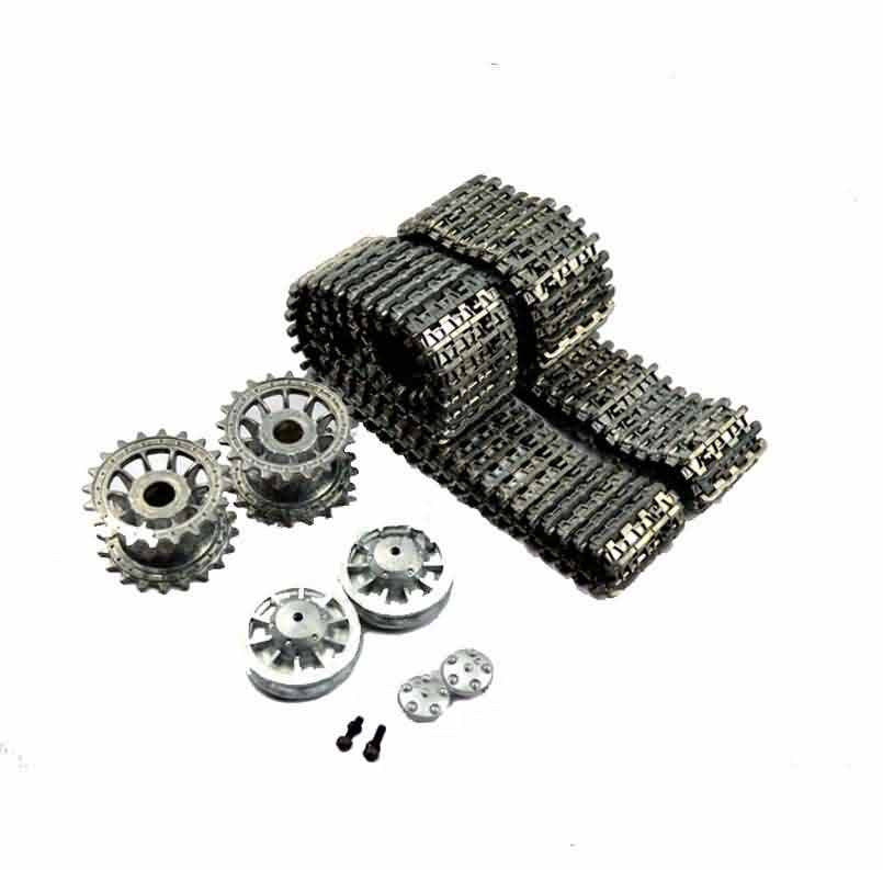 Firgelli Robots Full Metal Sproket Wheel and Track Kit