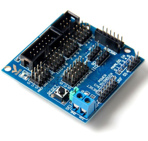 Firgelli Robots Arduino Mega Sensor Shield V5.0