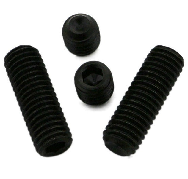 Firgelli Robots Hex Socket Set Screw - M2.5 * 2 ~ 16 Grade 12.9 Black Color