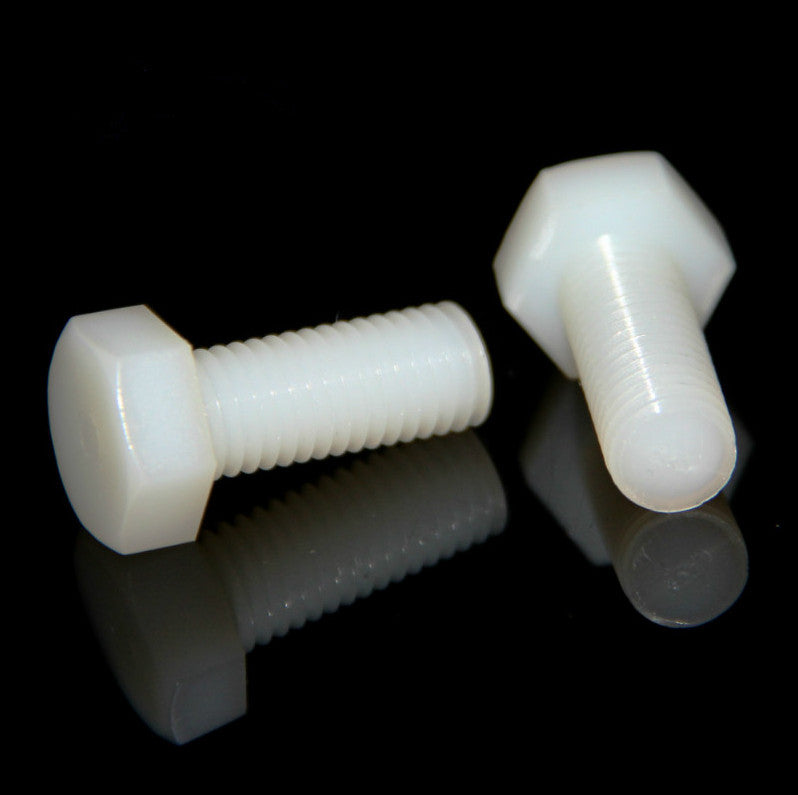 Firgelli Robots Hex Cap Nylon Screw - M4 * 6 ~ 30