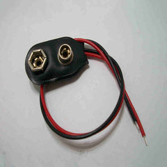9V Battery Snap without Power Plug