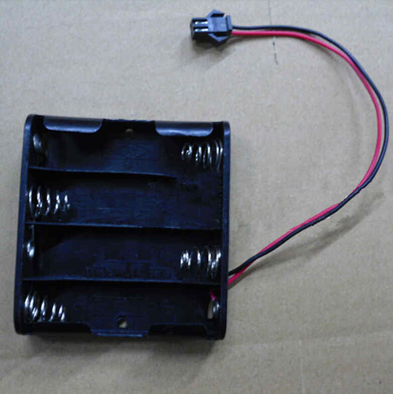 Firgelli Robots AA Battery Holder with SM Connector without Lid