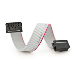 Pre-cut Grey Ribbon Cables / Conductor Pitch: 2.54mm / Pin: 4~24