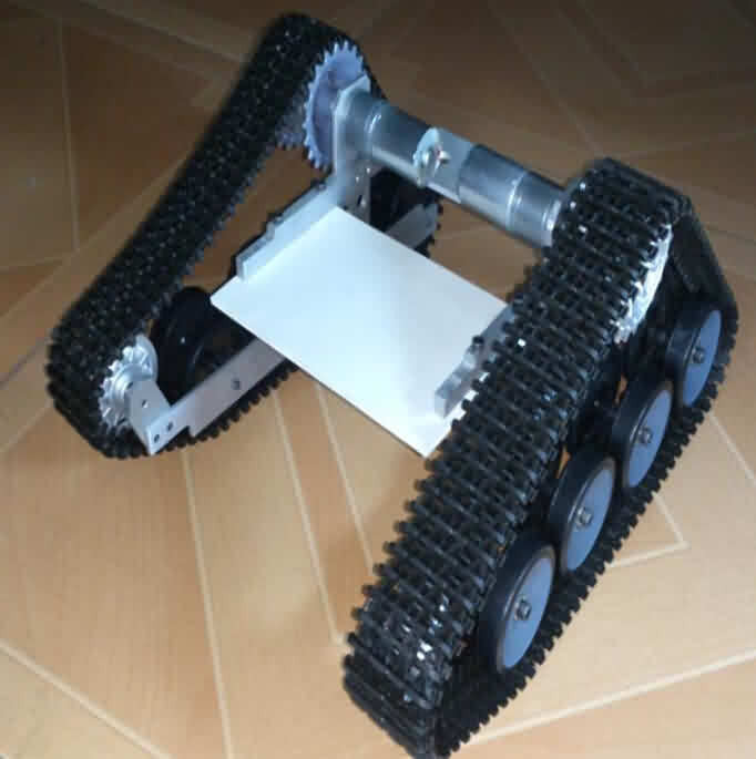 Firgelli Robots Robotic Crawler Mobile Base Kit