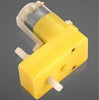 Firgelli Robots Plastic Gear Motor - Double Output Shafts - Right Angle