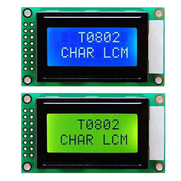 Firgelli Robots LCD 0802 Shield Module with Parallel Interface