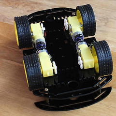 2 Deck 4 Wheel Robotic Chassis Kit