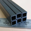 Firgelli Robots Pultruded Carbon Fibre Square Tube with Square Holes