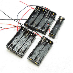 Firgelli Robots AA Battery Holders without Lids and Cable Connectors