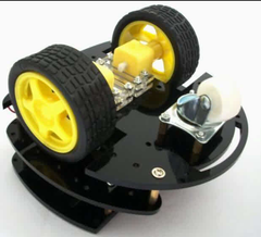 3 Wheel 3 Deck Robotic Chassis Kit Bottom
