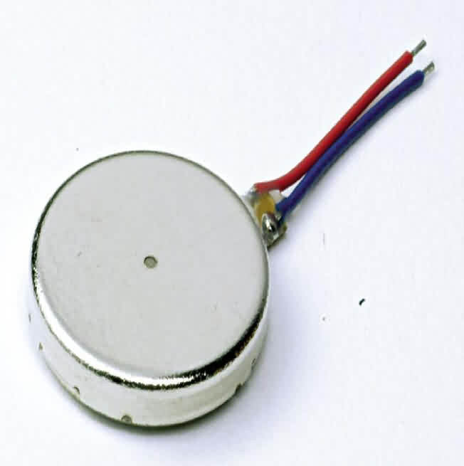 Shaftless Flat Vibration Motor - Dia.: 8/10/12mm Firgelli Robots Shaftless Flat Vibration Motor - Dia.: 8/10/12mm Firgelli Robots