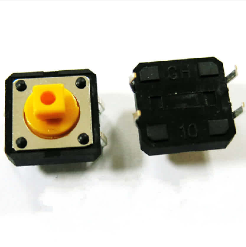 Firgelli Robots Micro Tact Switch - 4 Pin - 12 * 12 * 7.3mm