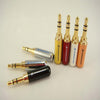 Firgelli Robots Gold-plated Metal 2.5mm / 3.5mm Stereo Plug - Available in 7 colors