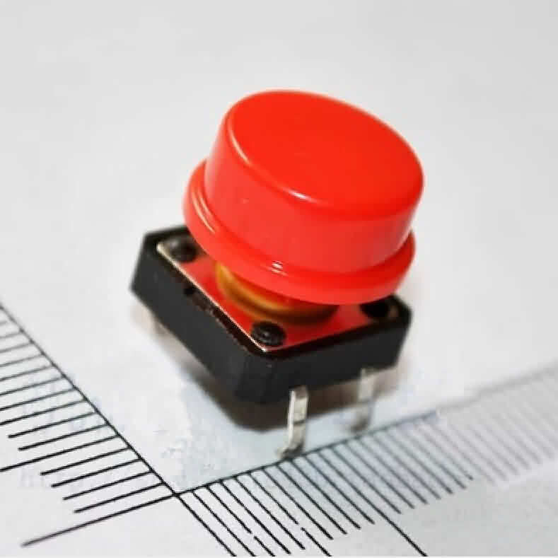 Firgelli Robots Round Plastic Caps for Square Shaft Push Button 12 * 12mm