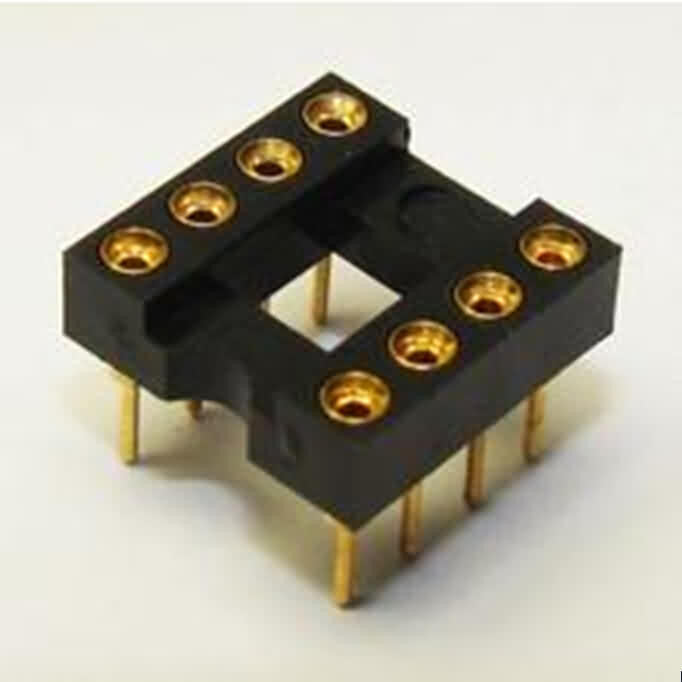 Firgelli Robots Standard Wire Wrap IC Sockets with Fully GOLD-PLATED CONTACTS-Position: 6~48