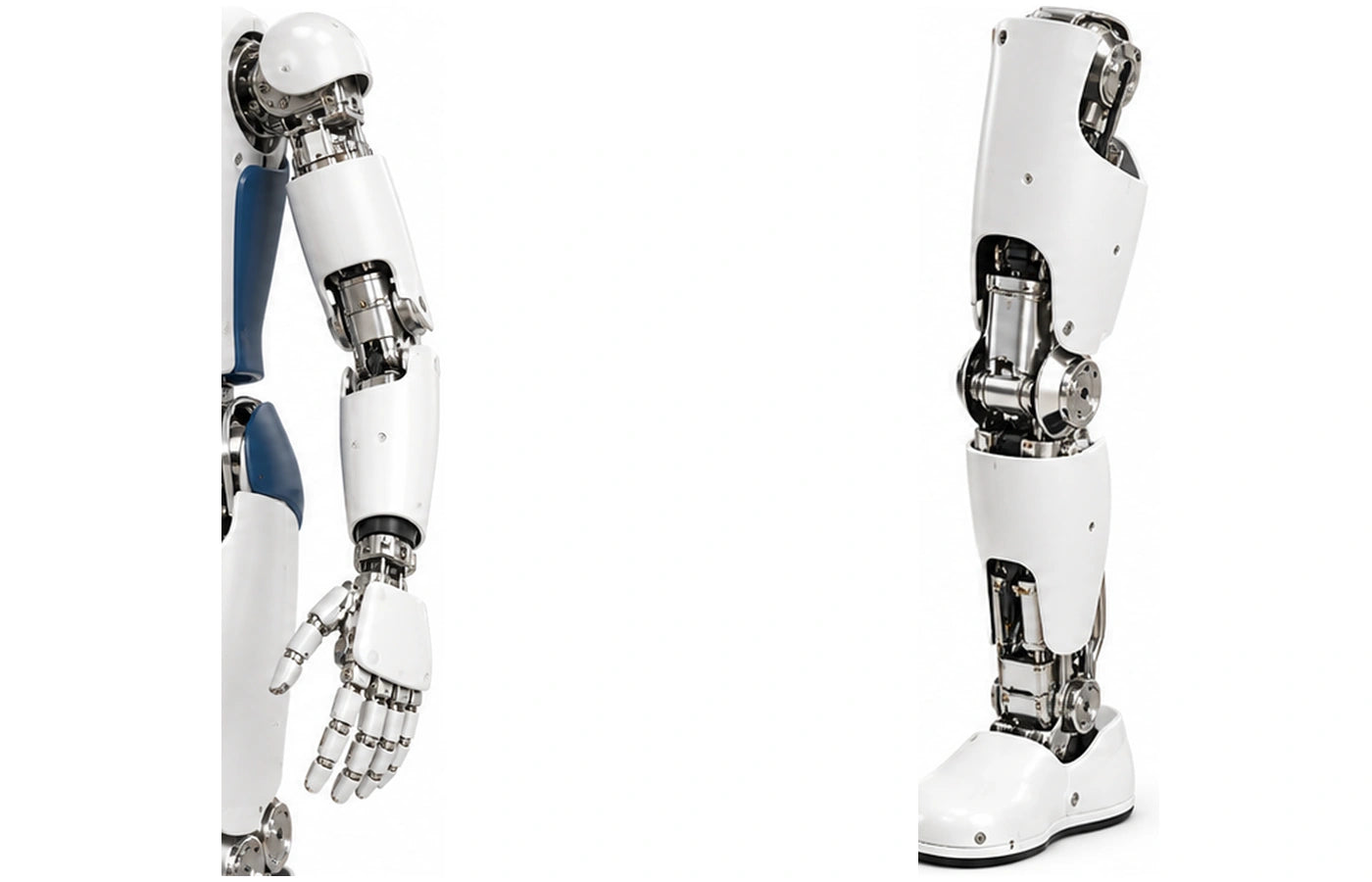 iCub Arm and leg detail